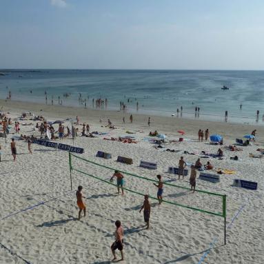 La plage des Sables Blancs